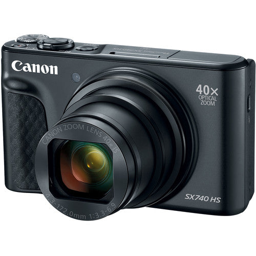 Canon PowerShot SX740 HS – 40x Optical Zoom Digital Camera (Black)