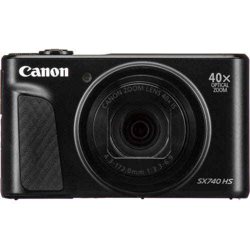 Canon PowerShot SX740 HS – 40x Optical Zoom Digital Camera (Black)