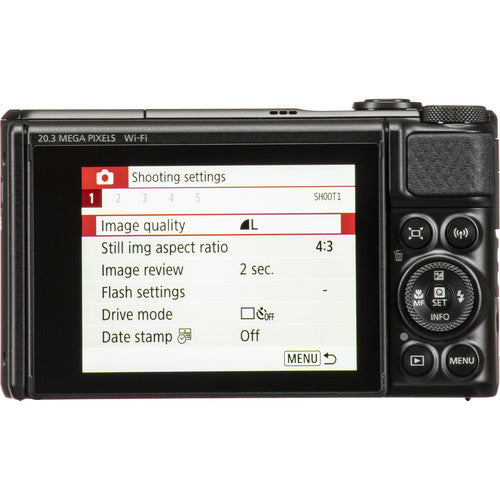 Canon PowerShot SX740 HS – 40x Optical Zoom Digital Camera (Black)