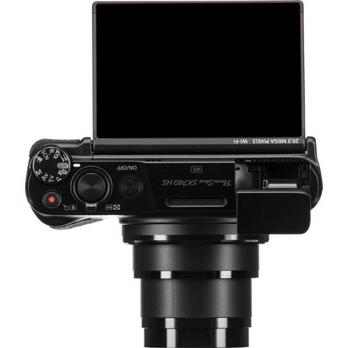 Canon PowerShot SX740 HS – 40x Optical Zoom Digital Camera (Black)