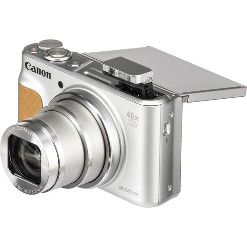 Canon PowerShot SX740 HS Digital Camera – Silver