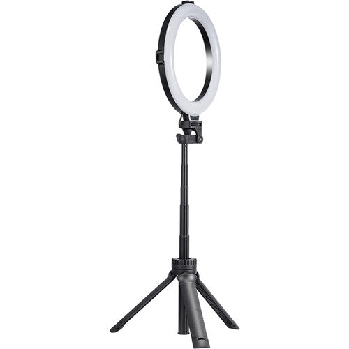 VIJIM Dual 8" Ring Light Vlog Kit with Tripods, Phone Holders & Bluetooth Remotes