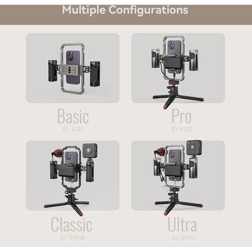 SmallRig All-in-One Video Kit Pro – Advanced Smartphone Vlogging & Streaming Rig