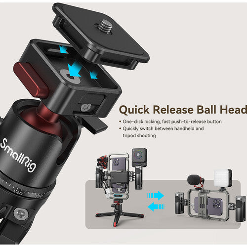 SmallRig All-in-One Video Kit Pro – Advanced Smartphone Vlogging & Streaming Rig