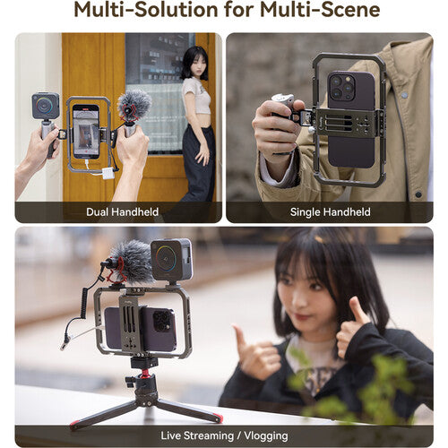SmallRig All-in-One Video Kit Pro – Advanced Smartphone Vlogging & Streaming Rig