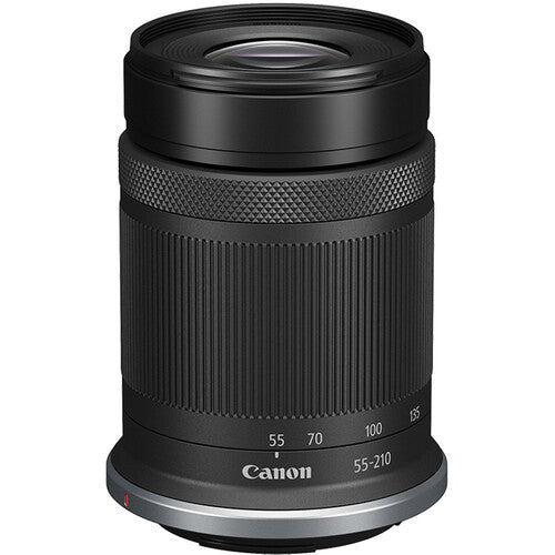 Canon EOS R50 Mirrorless Camera with 18-45mm & 55-210mm Lenses – Black