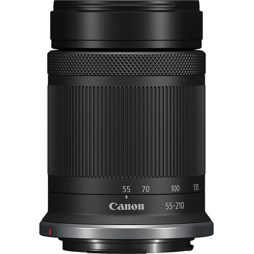 Canon EOS R50 Mirrorless Camera with 18-45mm & 55-210mm Lenses – Black