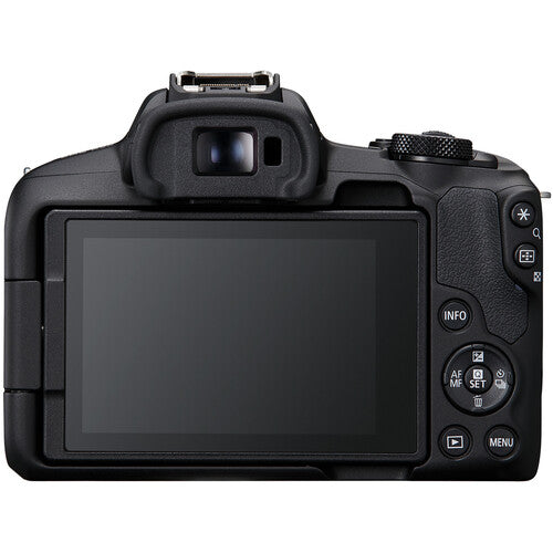 Canon EOS R50 Mirrorless Camera with 18-45mm & 55-210mm Lenses – Black
