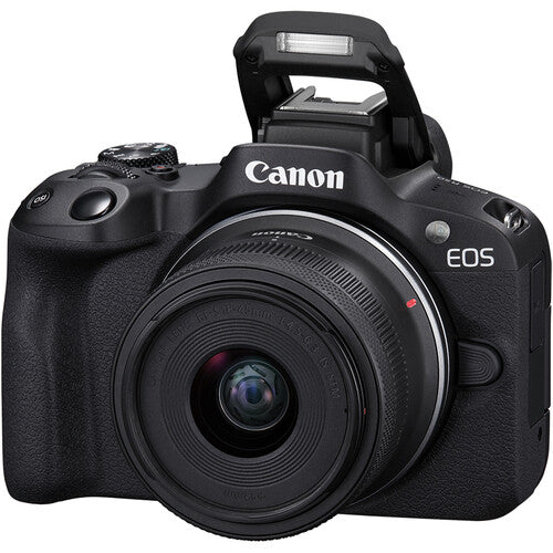 Canon EOS R50 Mirrorless Camera with 18-45mm Lens – Black