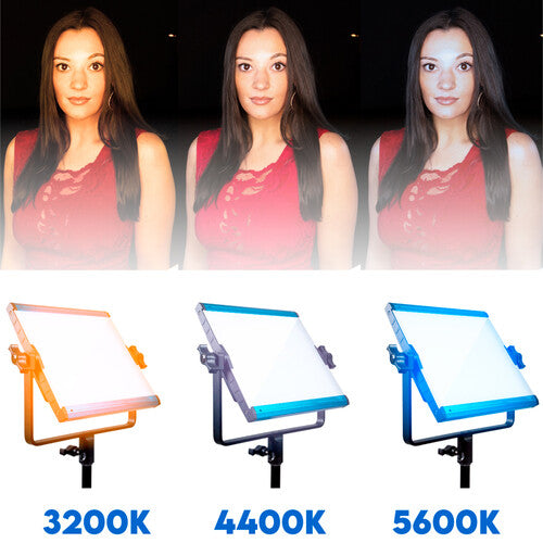 Dracast X Series LED500 Bi-Color LED Light Panel (8x8")