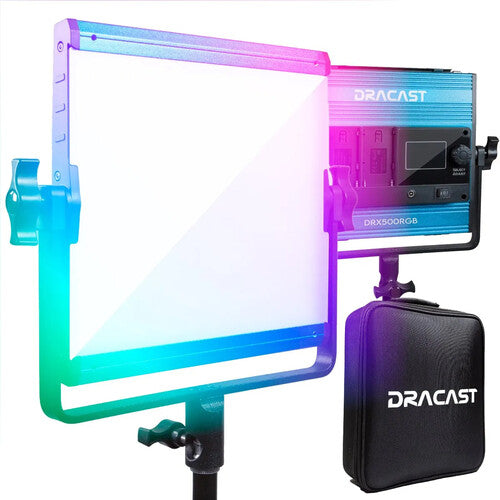 Dracast X Series LED500 RGBWW 3-Light Travel Kit
