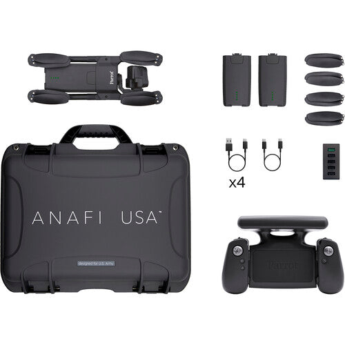Parrot ANAFI USA RGB/Thermal Drone – 4K Visual + FLIR Boson Thermal Imaging
