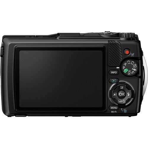 OM System Tough TG-7 Waterproof Digital Camera (Black)