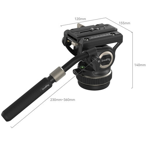 SmallRig FreeBlazer Heavy-Duty Carbon Fiber Tripod System