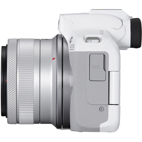 Canon EOS R50 Mirrorless Camera with 18-45mm Lens – White
