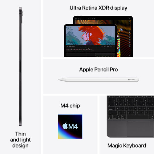 Apple 11" iPad Pro M4 (256GB, Silver) – Ultra Retina XDR