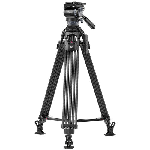 Ulanzi T046 VideoFast Heavy-Duty Carbon Fiber Tripod with Fluid Head