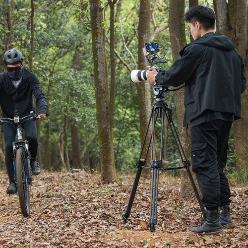 Ulanzi T046 VideoFast Heavy-Duty Carbon Fiber Tripod with Fluid Head