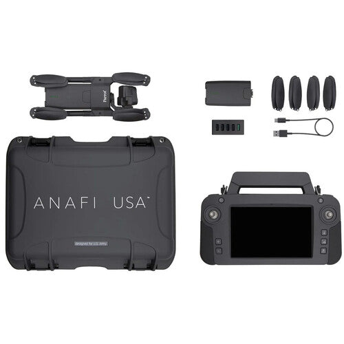 Parrot ANAFI USA GOV Drone – NDAA/TAA Compliant RGB + Thermal Imaging Drone