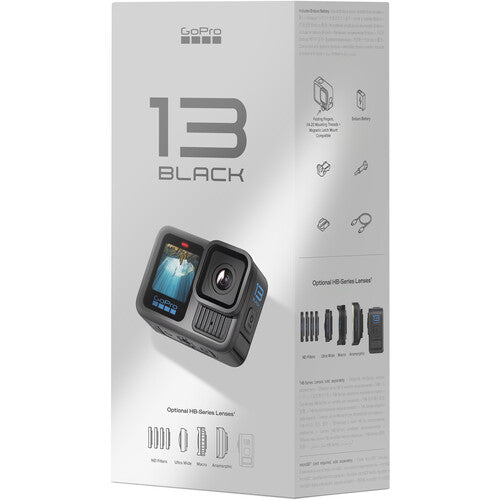 GoPro HERO13 Black – Action Camera with Enduro Battery