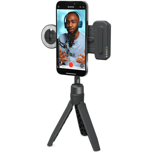 ShiftCam SnapGrip Creator Kit – Mobile Grip, Tripod & Fill Light for iPhone & Android