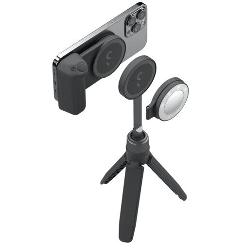 ShiftCam SnapGrip Creator Kit – Mobile Grip, Tripod & Fill Light for iPhone & Android