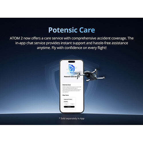Potensic ATOM 2 Drone (Fly More Combo) – 8K Camera