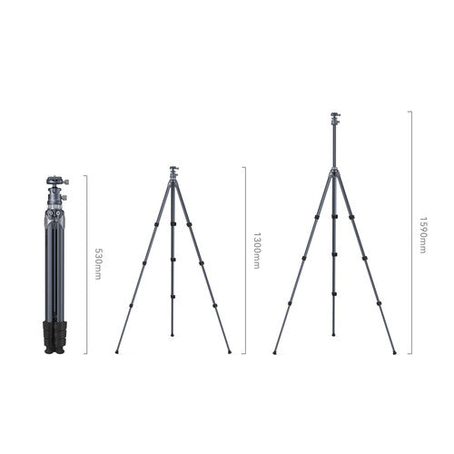 SmallRig Lightweight Aluminum Travel Tripod