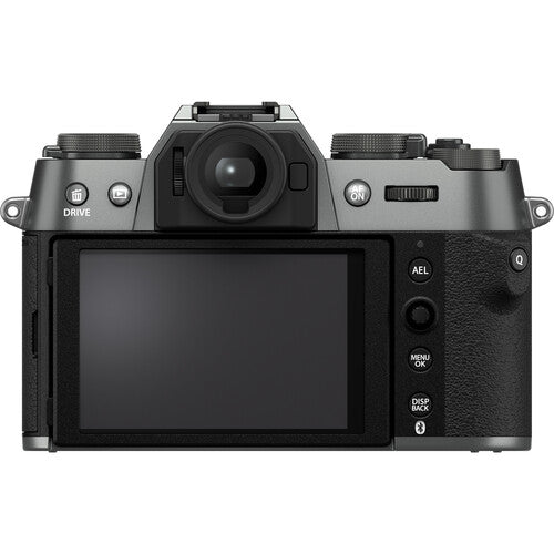 FUJIFILM X-T50 Mirrorless Camera – Charcoal Silver