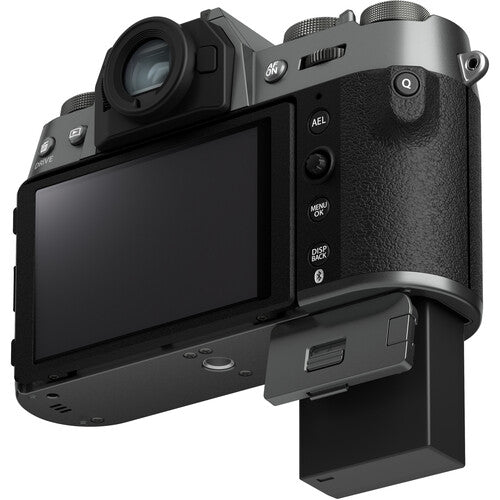 FUJIFILM X-T50 Mirrorless Camera – Charcoal Silver