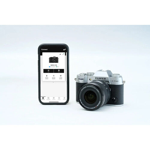 FUJIFILM X-T50 Mirrorless Camera – Charcoal Silver