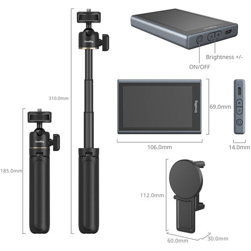 SmallRig Vlog Kit – Wireless Smartphone Video Monitor