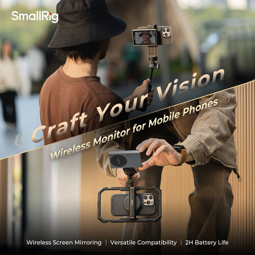 SmallRig Vlog Kit – Wireless Smartphone Video Monitor