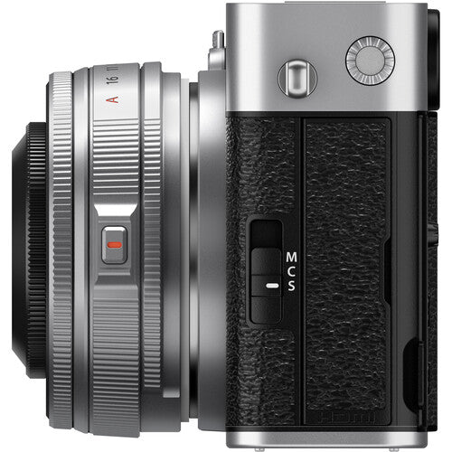 FUJIFILM X-E5 Mirrorless Camera with XF 23mm f/2.8 Lens (Silver)