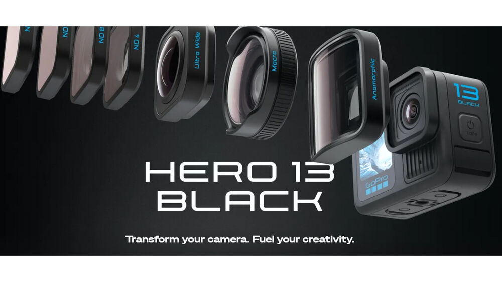 GoPro HERO13 Black – Action Camera with Enduro Battery