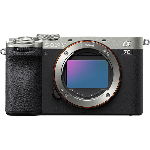 Sony a7C II Mirrorless Camera (Silver) with Basic Creator Bundle