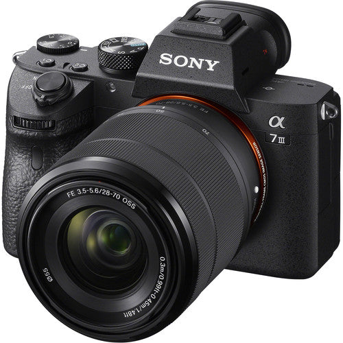 Sony Alpha a7 III Mirrorless Camera with 28-70mm Lens – Full-Frame 4K Hybrid Kit