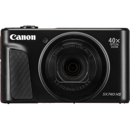 Canon PowerShot SX740 HS – 40x Optical Zoom Digital Camera (Black)