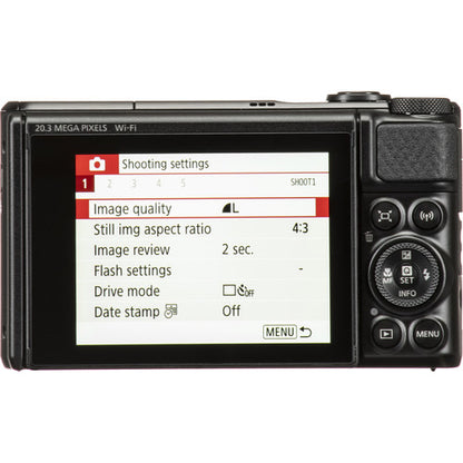 Canon PowerShot SX740 HS – 40x Optical Zoom Digital Camera (Black)