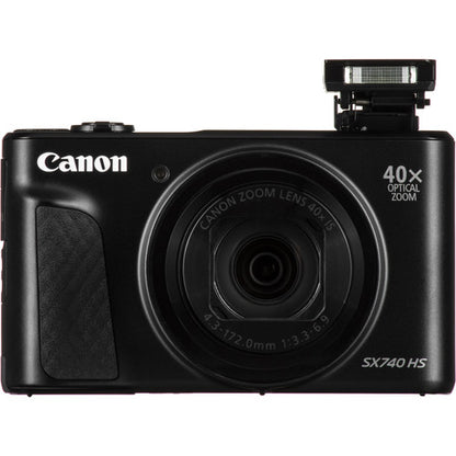 Canon PowerShot SX740 HS – 40x Optical Zoom Digital Camera (Black)