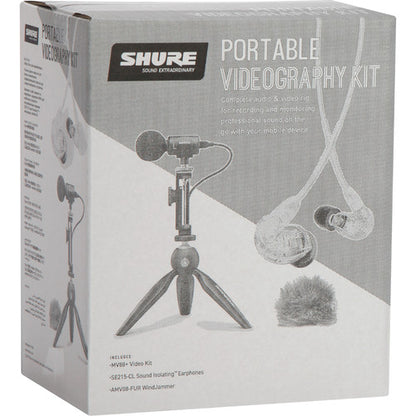 Shure MV88+ SE215 Portable Videography Bundle – Pro Audio Kit