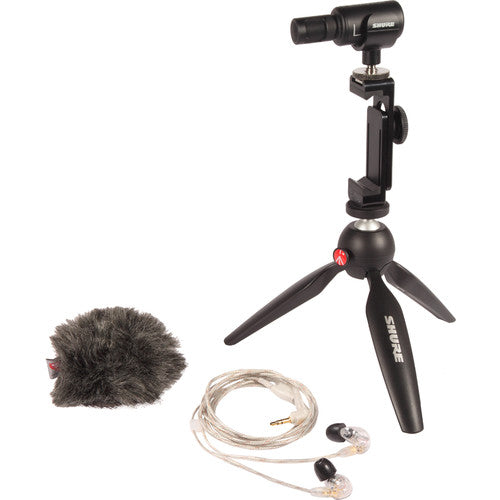 Shure MV88+ SE215 Portable Videography Bundle – Pro Audio Kit