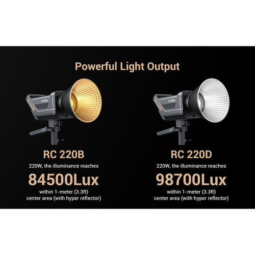 SmallRig RC 220B Bi-Color LED Monolight (84,500 Lux)