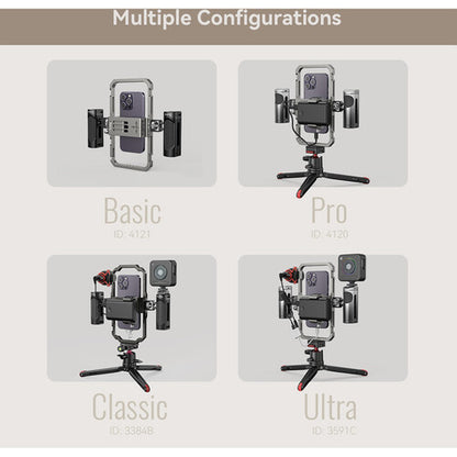 SmallRig All-in-One Video Kit Pro – Advanced Smartphone Vlogging & Streaming Rig