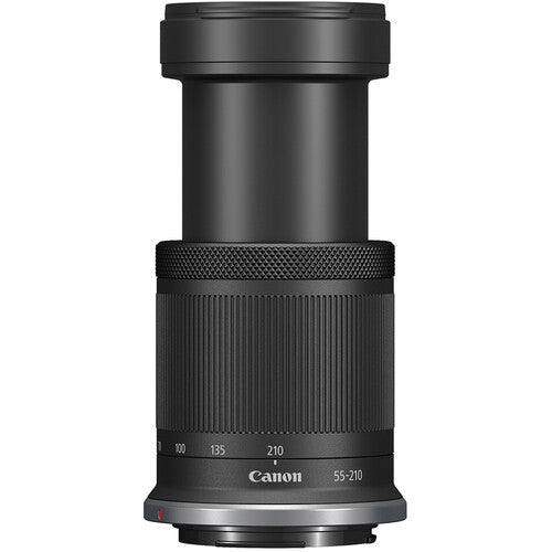 Canon EOS R50 Mirrorless Camera with 18-45mm & 55-210mm Lenses – Black