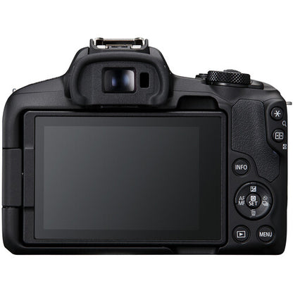 Canon EOS R50 Mirrorless Camera with 18-45mm & 55-210mm Lenses – Black