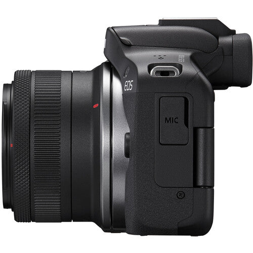 Canon EOS R50 Mirrorless Camera with 18-45mm Lens – Black