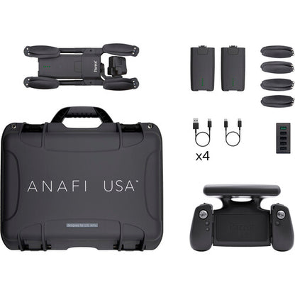 Parrot ANAFI USA RGB/Thermal Drone – 4K Visual + FLIR Boson Thermal Imaging