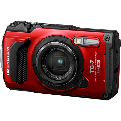 OM SYSTEM Tough TG-7 Digital Camera – Waterproof & Adventure-Ready