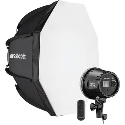 Westcott U60-B Bi-Color LED Monolight with 22" Octabox (1-Light Kit)